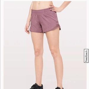 Lululemon hotty hot shorts 4” sz 10